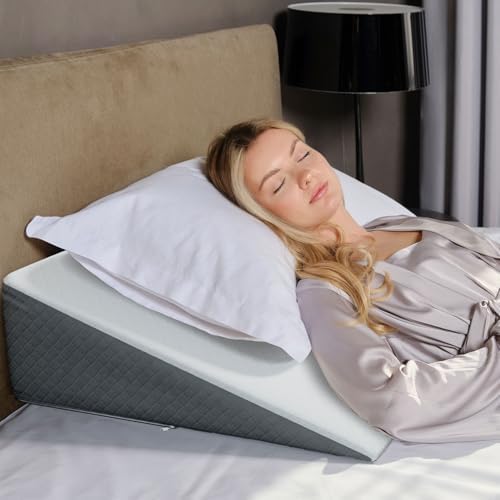 Klbs Bed Wedge Pillow for Sleep Apnea and Acid Reflux Relief