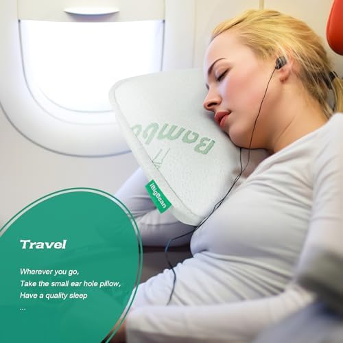 ibigbean Portable Ear Pillow for Pain Relief and Comfort Sleeping