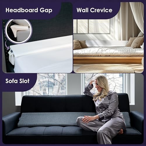 XetraDesign 4-in-1 Bed Wedge Pillow - 7 Gap Filler