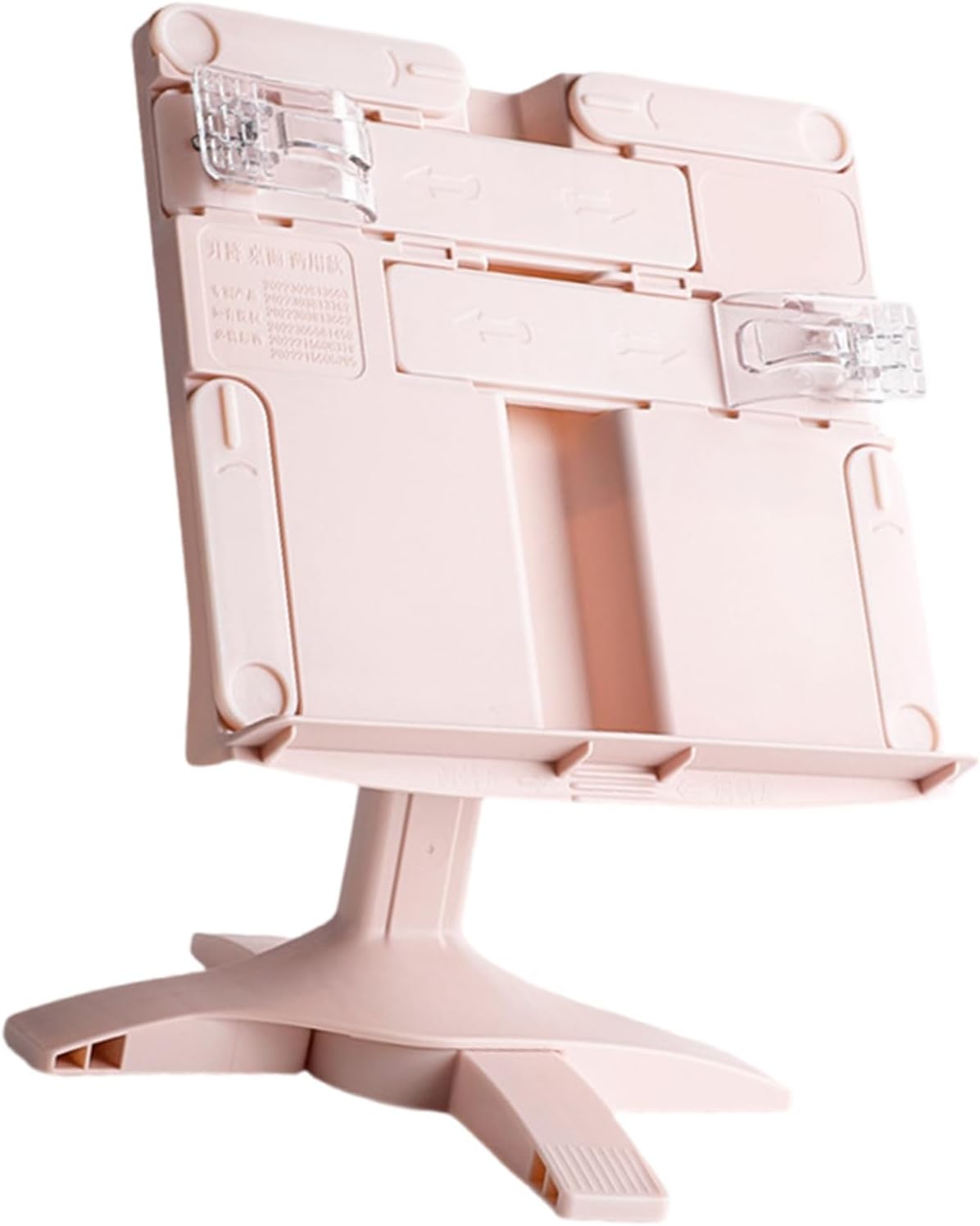 Adjustable Folding Bookstand for Reading Cookbooks and Textbooks