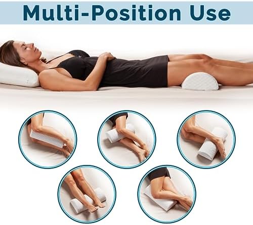 ComfiLife Memory Foam Knee Pillow for Back and Side Sleepers