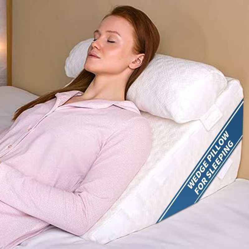 Flexicomfort Bed Wedge Pillow 7-in-1 Adjustable Post-Surgery Support