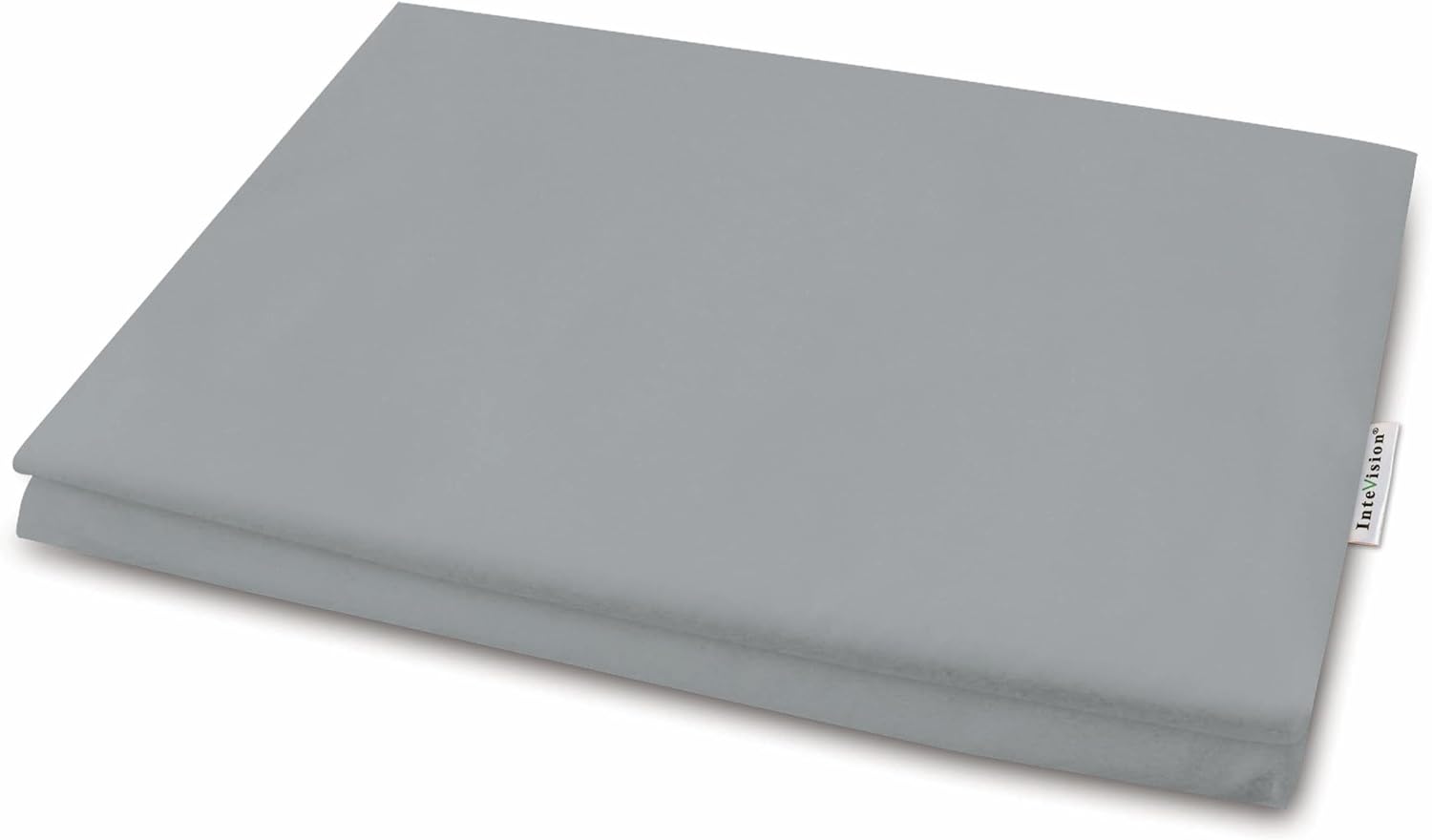 InteVision 400 TC Pillowcase for 75 Foam Wedge Pillow Gray