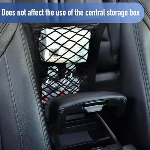 NARATI 3-Layer Car Mesh Organizer Storage Pocket