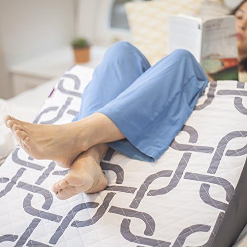 HealthSmart Bed Wedge Pillow for Neck Back and Foot Support
