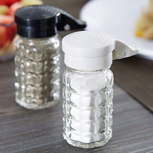 Tablecraft Moisture Proof Salt Pepper Shakers Set of 2