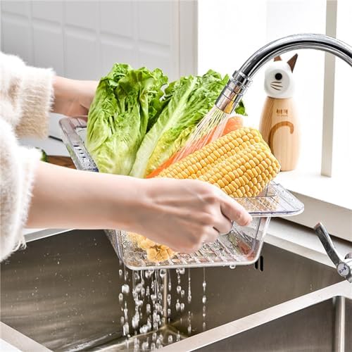 EUUDROBY Collapsible Drain Basket for Kitchen