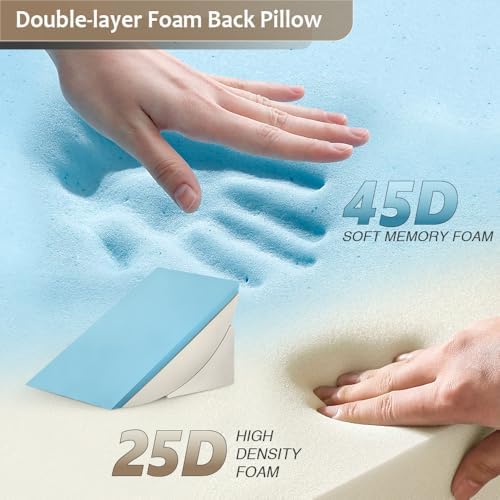 FifthQuarter 9PCS Orthopedic Wedge Pillow Set for Post Surgery Recovery