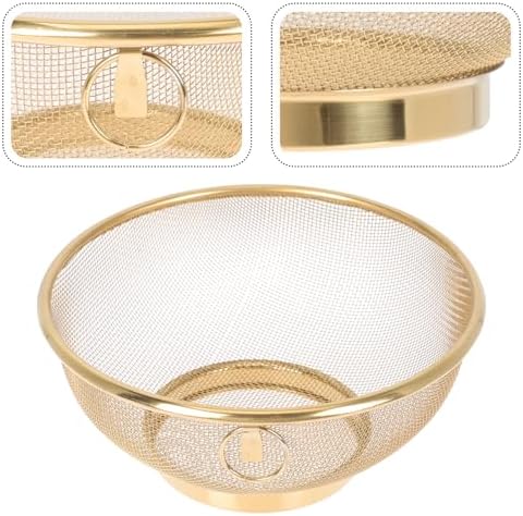 MAGICLULU Golden Stainless Steel Colander Strainer Basket 1