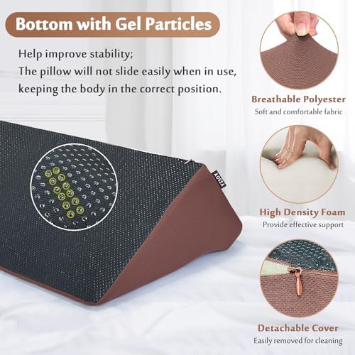 AOSSA Bed Rail Foam Wedge for Elderly Safety and Comfort
