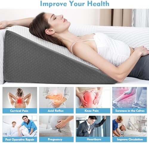 OAISZ Wedge Pillow for Sleep Apnea and Acid Reflux