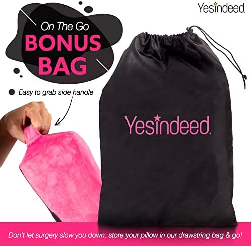 YESINDEED BBL Recovery Pillow Set with Carry Bag