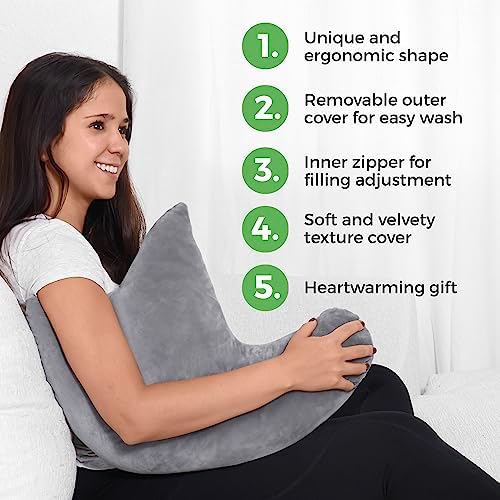 AbleUplift Rotator Cuff Pillow Gray