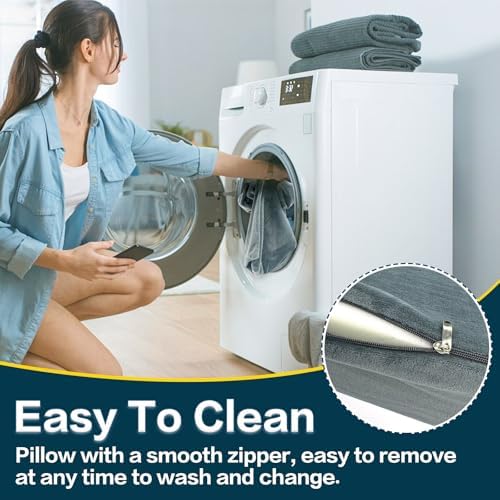 3 Pack Wedge Pillow for Leg Back Neck Support