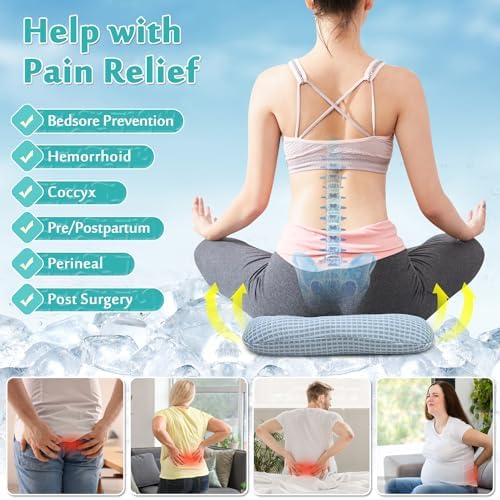 AOSSA Donut Pillow for Pressure Relief and Bed Sore Prevention