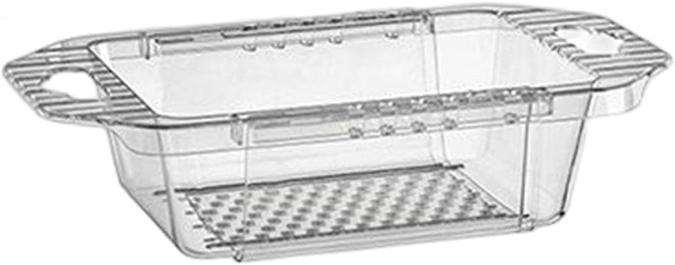 MagiDeal Clear Collapsible Colander for Sink