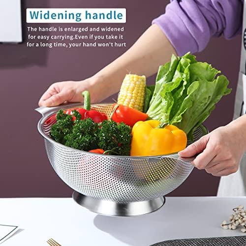 Kyraton 5 Quart Stainless Steel Colander - Dishwasher Safe