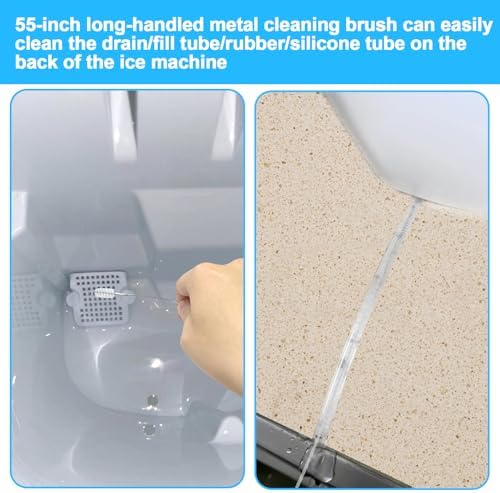 XANGNIER Ice Machine Cleaner Brush Kit 10 Pcs 1