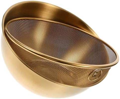 304 Stainless Steel Colander with Mixing Bowls Set