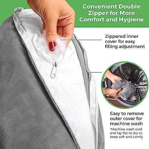 AbleUplift Rotator Cuff Pillow Gray