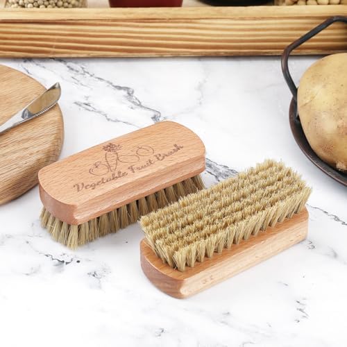 SEPGLITTER Veggie Wash Brush Set for Fruits and Vegetables