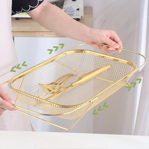 Lwuey Over the Sink Colander with Expandable Handles 1