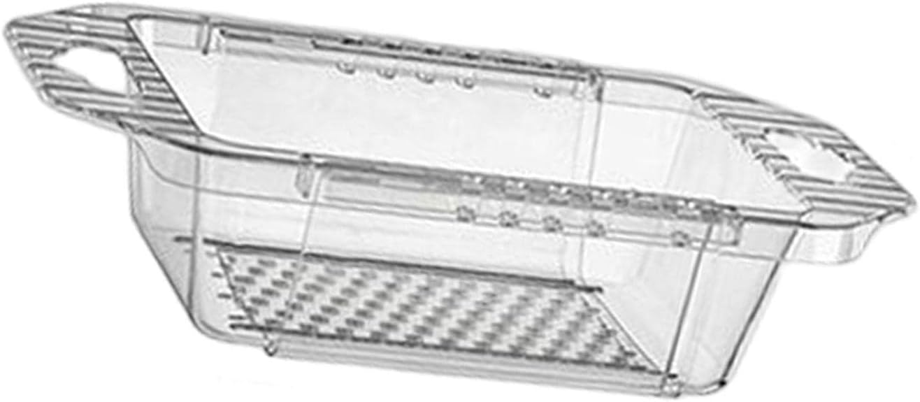 MagiDeal Clear Collapsible Colander for Sink