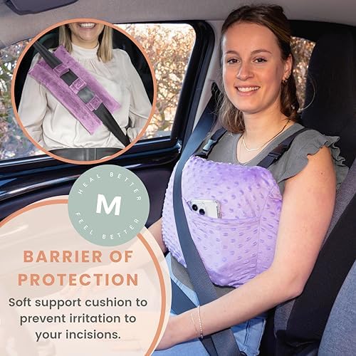 MOYOAMA Post Mastectomy Pillow - Recovery Support for Breast Surgery Patients