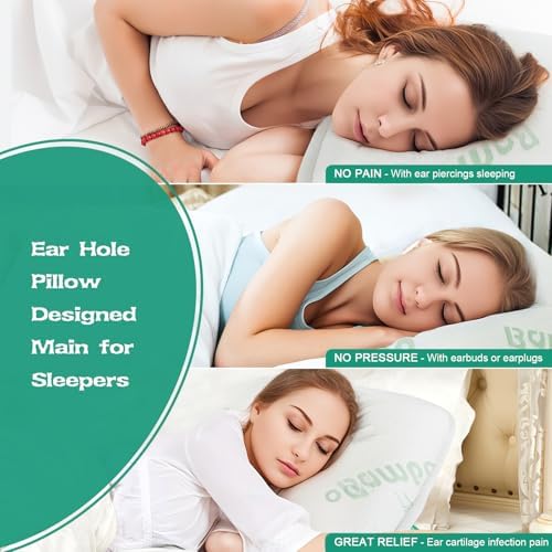 ibigbean Portable Ear Pillow for Pain Relief and Comfort Sleeping