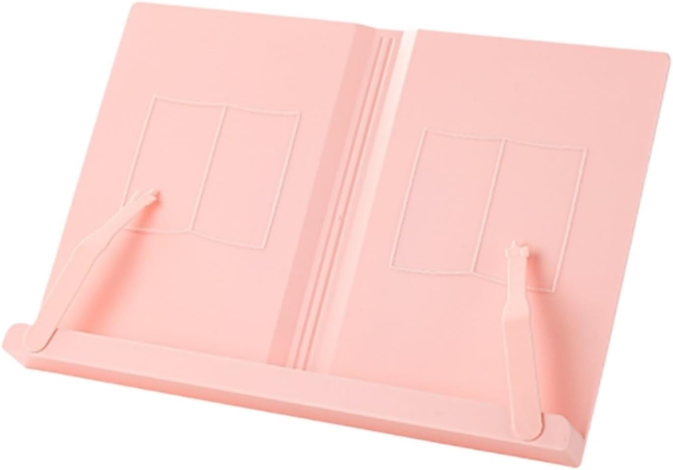 QUQUQ Cookbook Holder Universal Reading Stand Pink