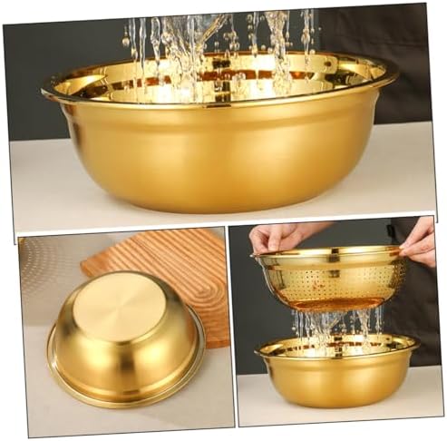 VOSAREA Stainless Steel Colander with Bowl