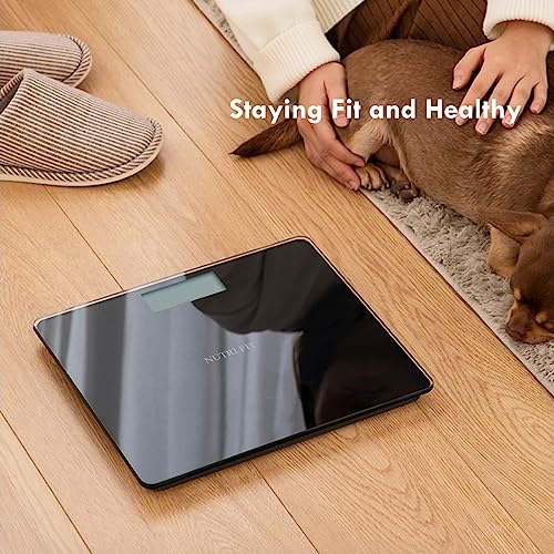 NUTRI FIT Digital Bathroom Scale for Accurate Weight Tracking