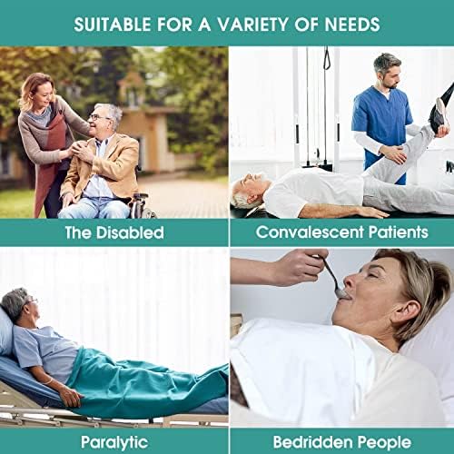 TINFAU 70 x 40 Waterproof Bed Positioning Pad with Handles