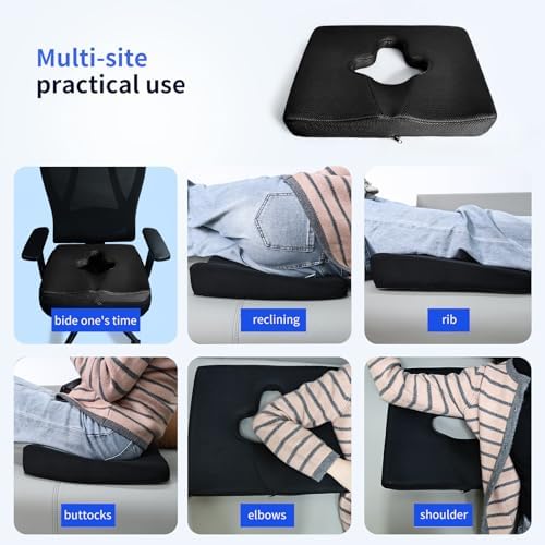 ACJRYO T-Shaped Bed Sore Cushion for Elderly and Disabled