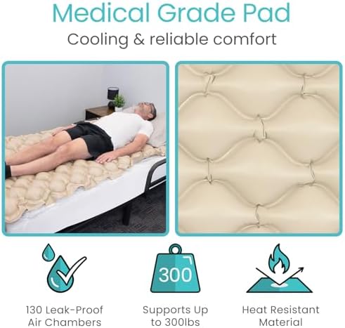 Vive Alternating Air Pressure Mattress Pad Replacement