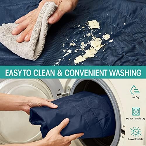 TINFAU 70 x 40 Waterproof Bed Positioning Pad with Handles