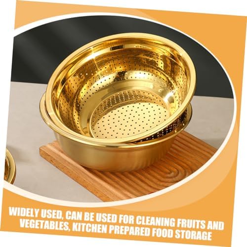 VOSAREA Stainless Steel Colander with Bowl
