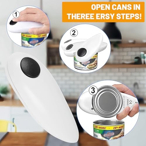 Cooks Professional Electric Can Opener - One Touch Design