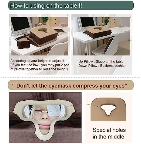 Prodigy TW 4-in-1 Prone Pillow for Eye Surgery Recovery