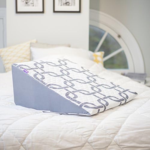 HealthSmart Bed Wedge Pillow for Neck Back and Foot Support