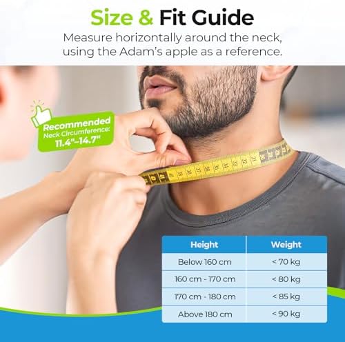 AUVON Inflatable Neck Stretcher for Cervical Traction