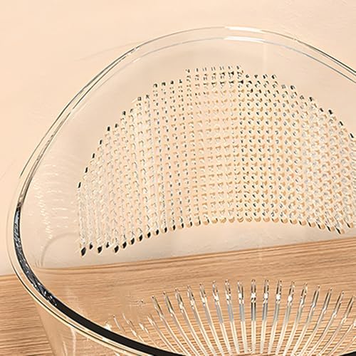 BENBOR Rice Washer Strainer Bowl with Handle