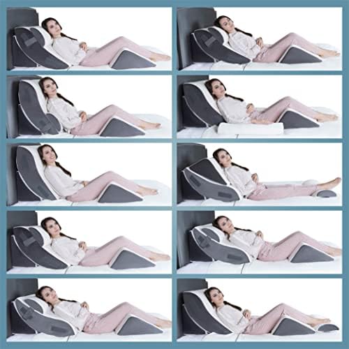 Klbs Bed Wedge Pillow Set 4 Piece Comfort Style