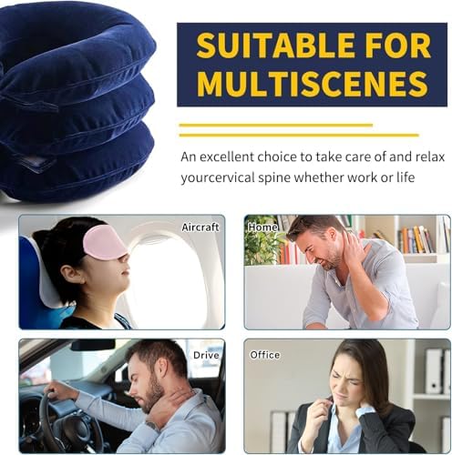 Adjustable Inflatable Neck Stretcher for Pain Relief 1
