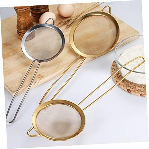 Stainless Steel Mesh Colander with Skimmer Spoon