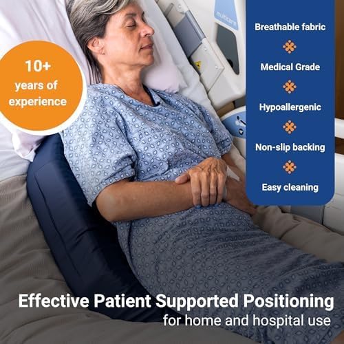 Bedsore Rescue Positioning Pillow Wedge - Tailbone Buttocks Support