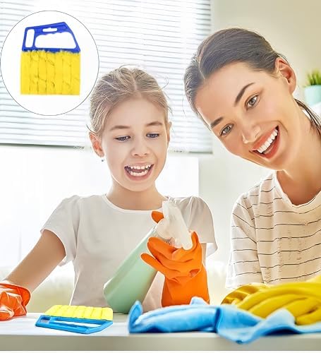 Lazynice Blue Mini Blinds Cleaner with 7 Blades
