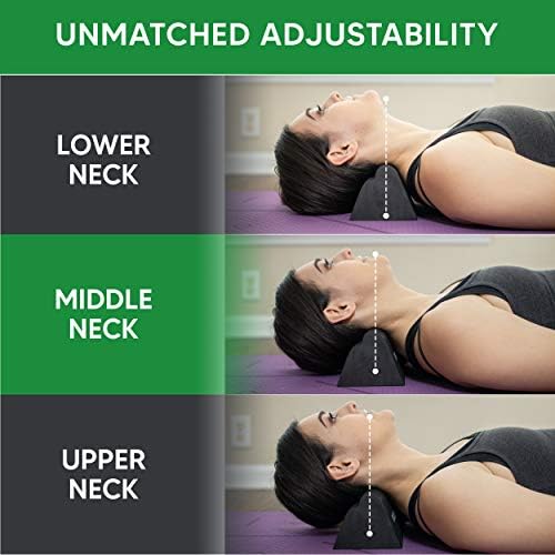 Lumia Wellness Cervical Traction Block - Firm Adjustable FSAHSA Eligible