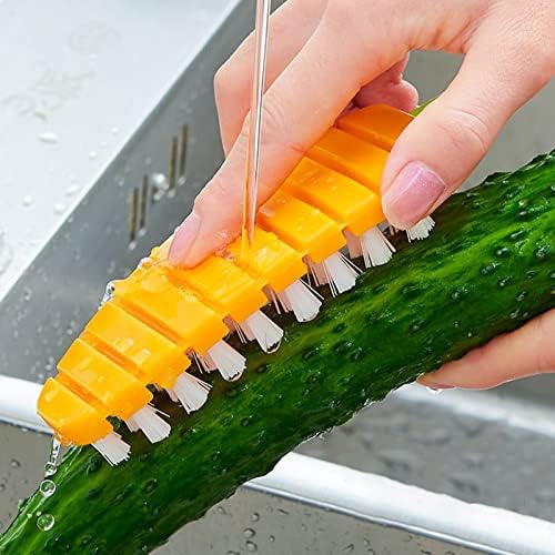 Openfly 5 Piece Flexible Fruit and Vegetable Brush Set