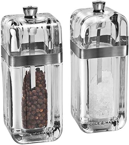 Cole Mason Precision Kempton Salt Pepper Shaker Set